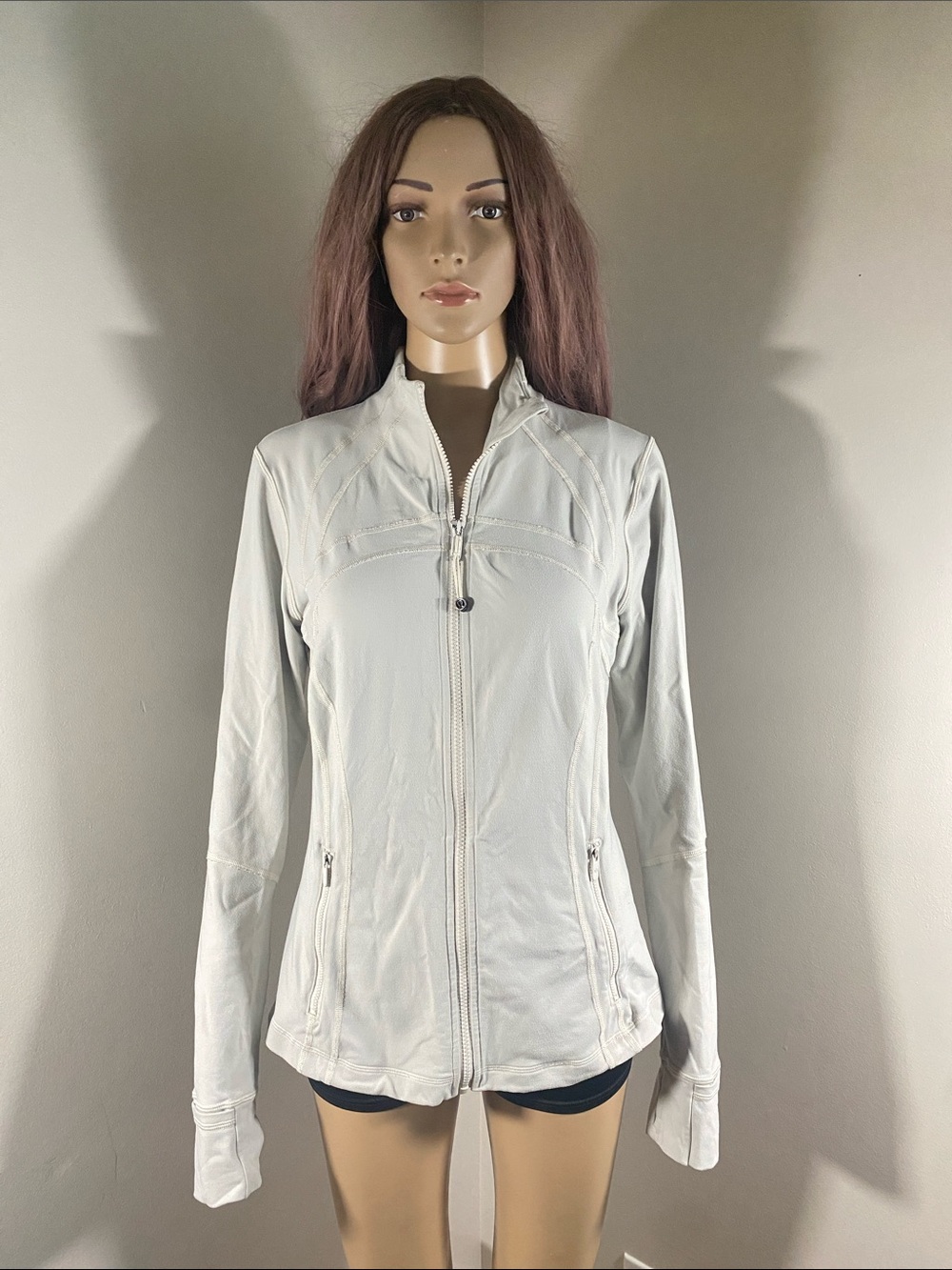 Lululemon Define ivory off white Women's Full-Zip Jacket Classic Lightweight